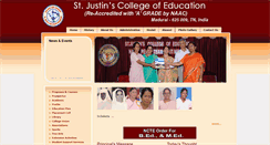 Desktop Screenshot of justinedn.org